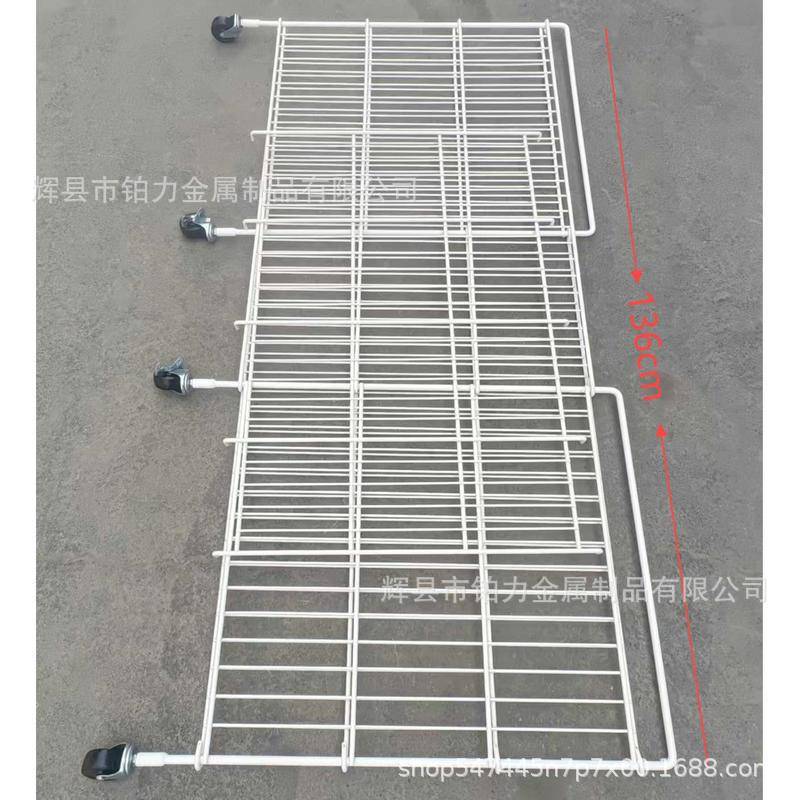 货现地堆摊三轮车摆车防锈超防刮移动货架带轮衣MHF物笼市仓储笼