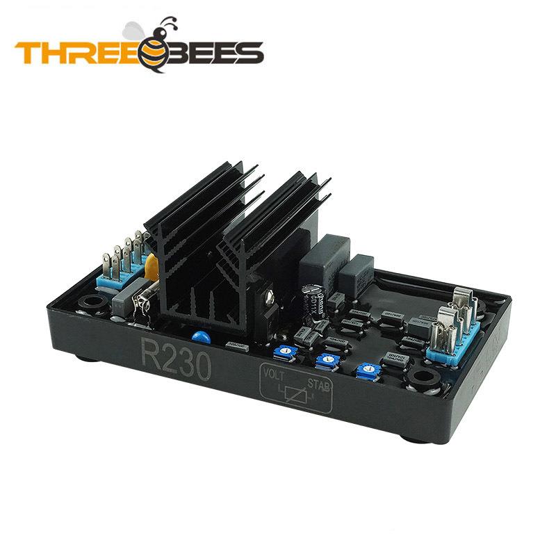 无刷V电球调压ARR230发电机板电压调节器调压板稳压器柴R230油机