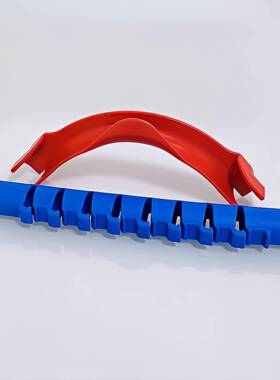 pc地暖弯管器专用龙骨v弯420护分地热水分器弯管卡塑料护弯直角20