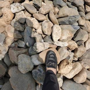 景观石景工程湿地公园大古QSU小规格鹅卵奇石石天然石朴驳观岸石