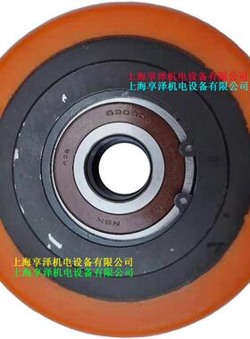 1.6T合力电动堆高机前轮子0轴*76-630160*120*66承PU1聚氨酯包胶