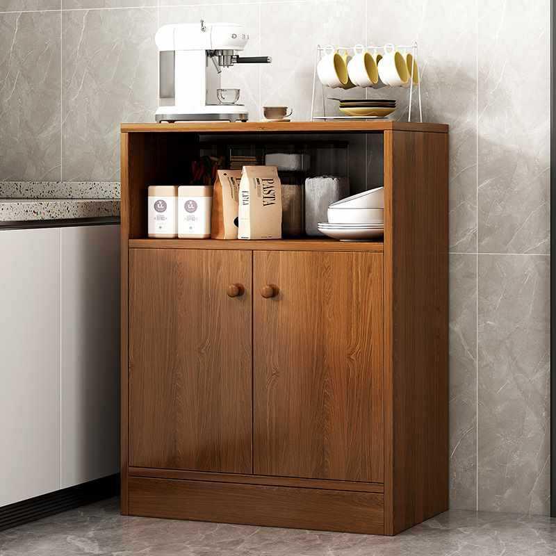 实木色茶水餐矮柜无品牌/柜子收边纳柜新中式多功能家用靠厨房客