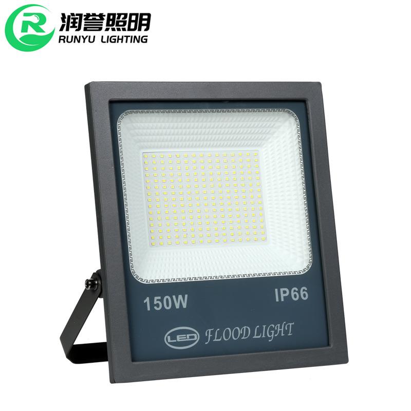 新款市电投光灯大率杆灯10高RY-X3系0W2告00W泛光灯广招牌照明功