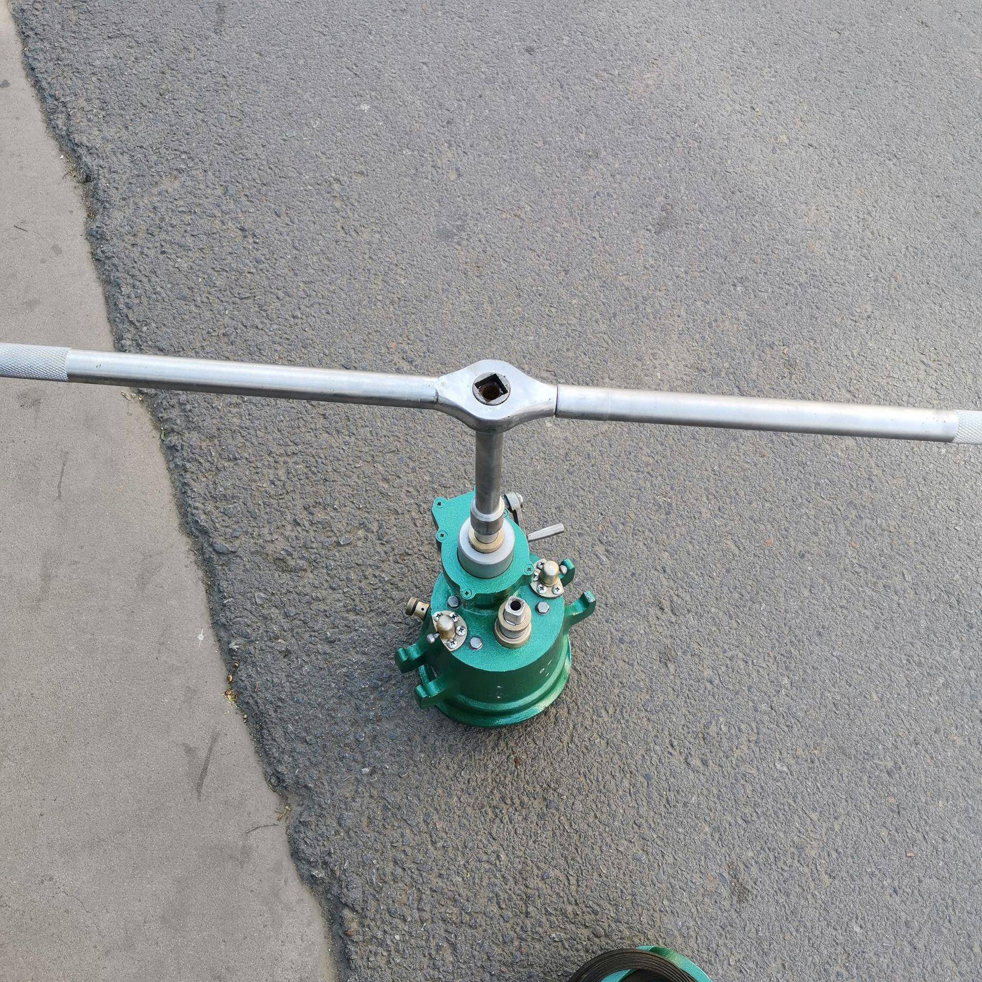 密封钻孔攻机钻孔器ZG2-50道管开孔嫁接分支水管小型动手攻牙丝机