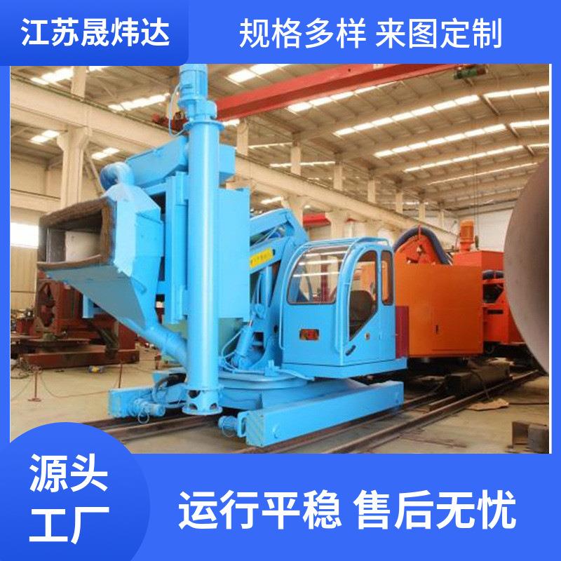 厂家供应塔筒外壁抛丸设备钢管抛丸设备除锈机规格多样