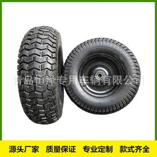 16寸手推轮6.50 8人车字胎充气八轮 8农耕XZS轮除草机6轮字轮50