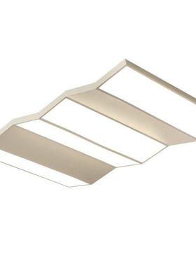 厅灯几何长方形客edMX-04171吸顶灯现代简约亮高大亮新款l灯卧室