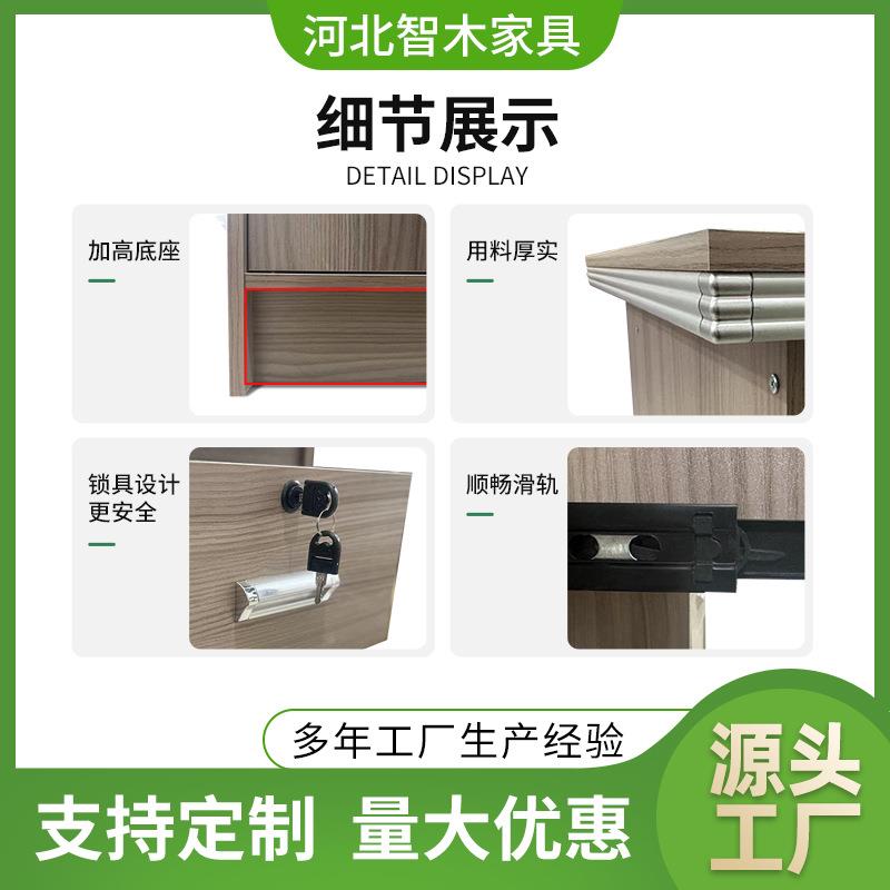 家用台式电脑桌办公工习位LIN办公桌简约家书房学桌用多储室物写