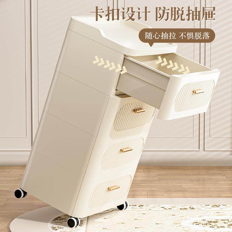 家用抽屉式收层纳储物柜客厅柜QXN卧室多置物柜架一体式可移动床