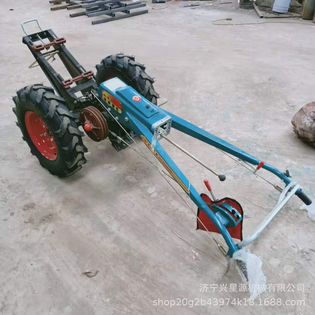 12马力121底盘手扶拖拉机 松土旋耕带坐农田管理机12马力底盘配件