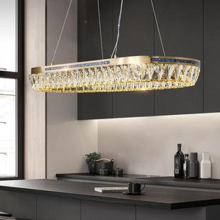 后现代轻奢水餐晶灯贝壳客厅大灯气家用别科拉尼墅吊复式楼梯吊灯