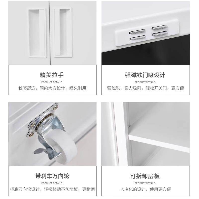 机打印柜子落地A3复FY-26/45印工作台放置柜移机动矮柜带轮大型打