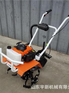 二程冲割草机小型手推地田园松土机微型旋IMF翻地机