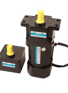 永力SANL5IR120R机调Y交流减速马120W速电单相投料机输送机专用减