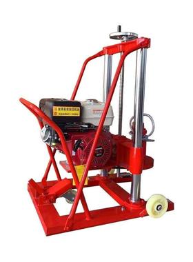 混凝LMA土取钻孔芯机水沥青路面取样泥机路面钻栏孔打洞机护安装