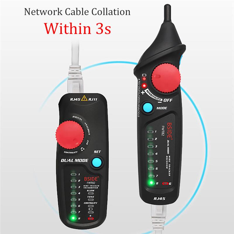 模加数字双模式抗线干扰寻线智能网通断巡仪对线BXK器拟FWT8络2