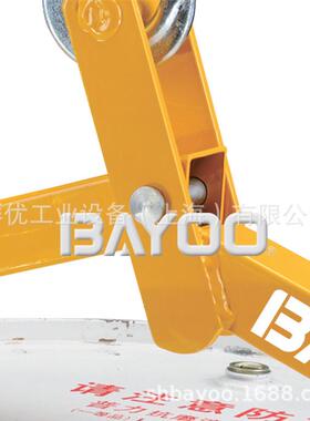 B优AYOO拜/叉车专用起吊夹鹰嘴夹叨运扣MQG夹起吊夹油桶搬夹