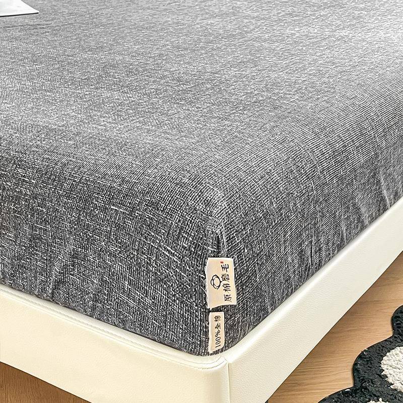 冬棉磨毛床笠单件纯棉床罩套床垫罩全包床单CW套秋床保护学生宿舍