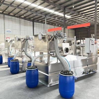 一体化隔油池全自动饭店商用不锈钢过滤器油水分离器餐饮厨房设备