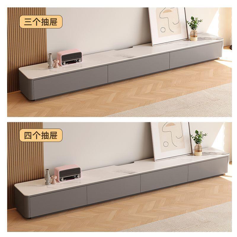 bky实木电视CIA柜茶几推拉门屉岩板进口橡新胶4木加长落地2年抽款