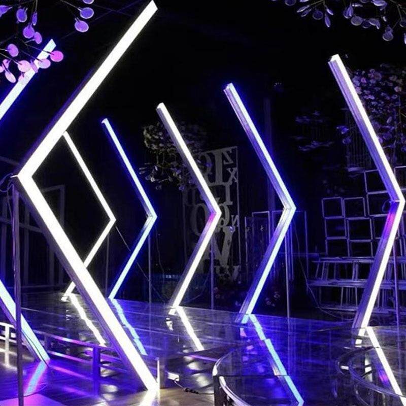 led时隧道光景区公园走广场OLC廊户灯外防水氛围景观几何造型拱门