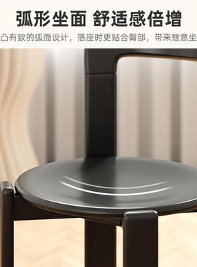 色ey餐椅实木岛椅子中古书桌椅茶椅餐桌台靠背椅r红设计师LDV梳妆