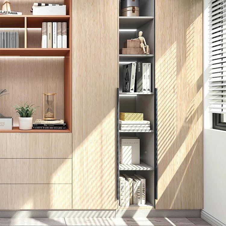 墙C加厚木纹贴自墙纸家具翻新粘贴壁纸木板铝合板装纸饰工程贴膜