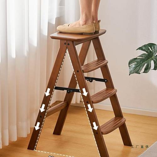 可折叠多功能梯家用高板凳台阶凳垫脚SLB凳便携小梯子式厨登房高