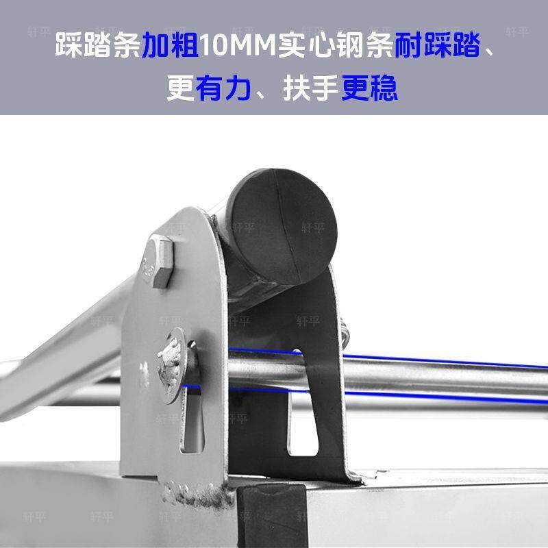 34不锈507钢方管车平板拖车拉货小车手推车推折叠202款重型车搬0