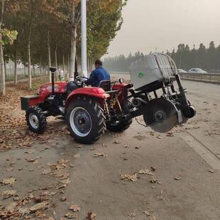 混凝土马路切缝机双锯片切路开槽机家用汽油柴油水泥路面开缝机械