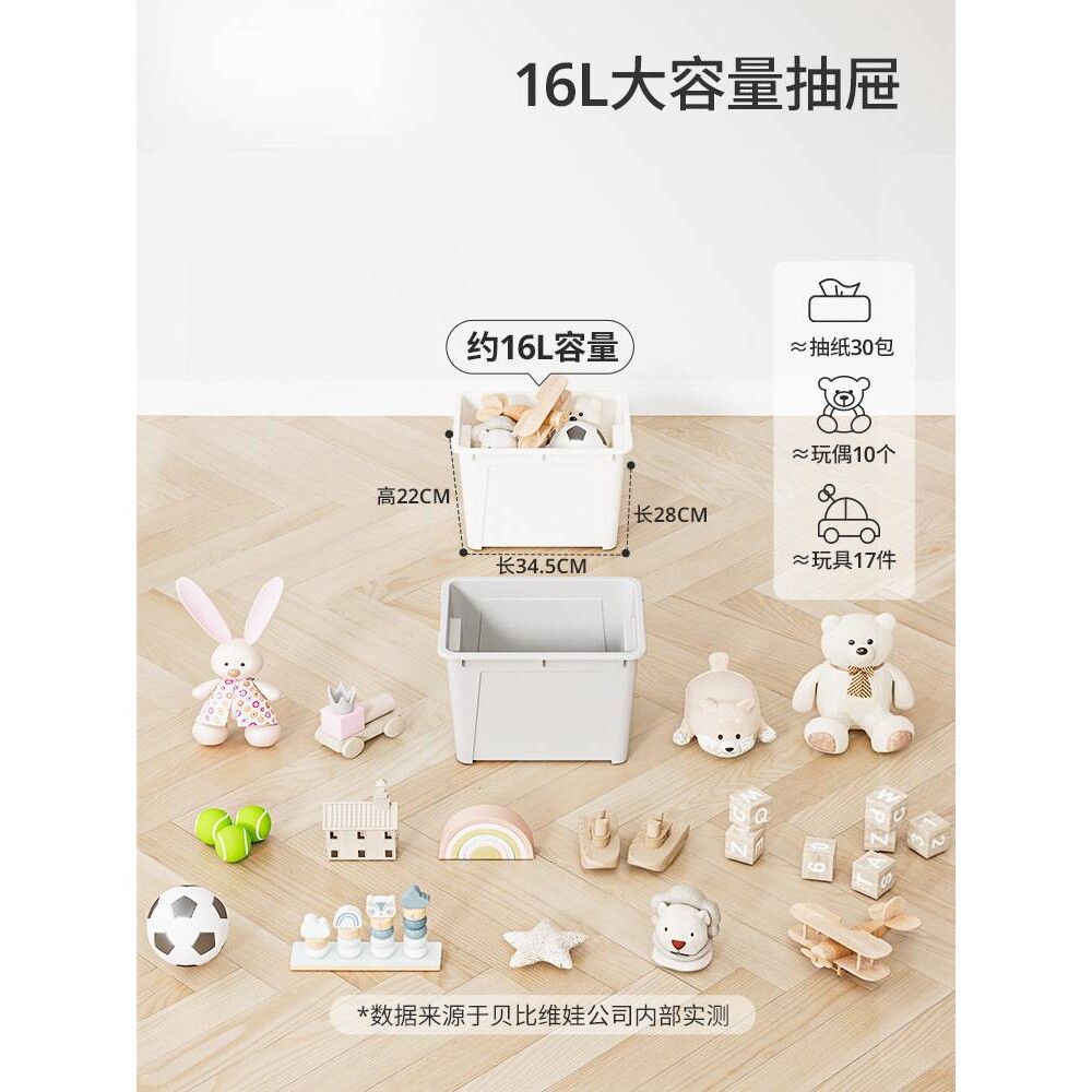 儿童玩具收纳架子置物箱多层大号家用储物容量宝宝整理柜