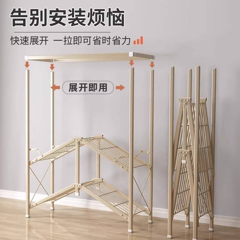 折叠衣柜钢架家用卧室免安装简易衣柜出租房用结实耐用收纳布衣柜