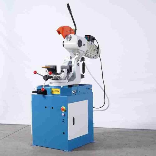 切管机机毛45度角全自动切管机手动钢管切铁无刺金属圆锯半水SJC