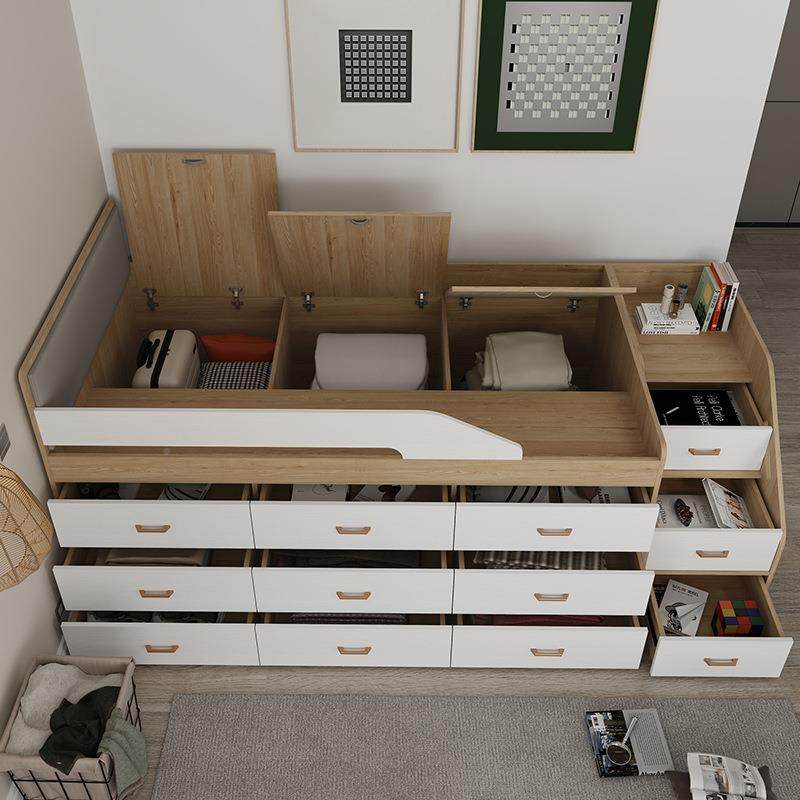 小户型男多一功能组合床中箱女带衣柜体床储物书桌床儿童半高YJR-,基础建材,脚轮/万向轮,淘宝优惠券,粉丝福利购,淘宝优惠卷