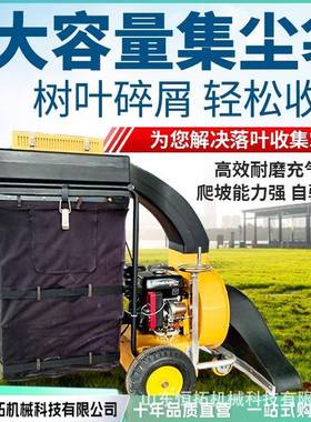大型吸叶机落叶清理大吸力园公手坪清扫机无品牌/推自行树叶收集