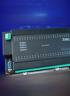 议LNM~简思多国产文编程plc运控制中器24进24出功能时间继电动器6