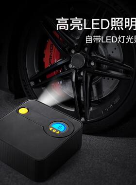 德2062新款智能车载充气泵数BIL显款便携式充气国应泵急电动打气