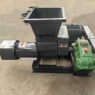 PNJ电动矿用炮泥机160/220型4/5.5kw电机挤泥机耐火泥成型方口