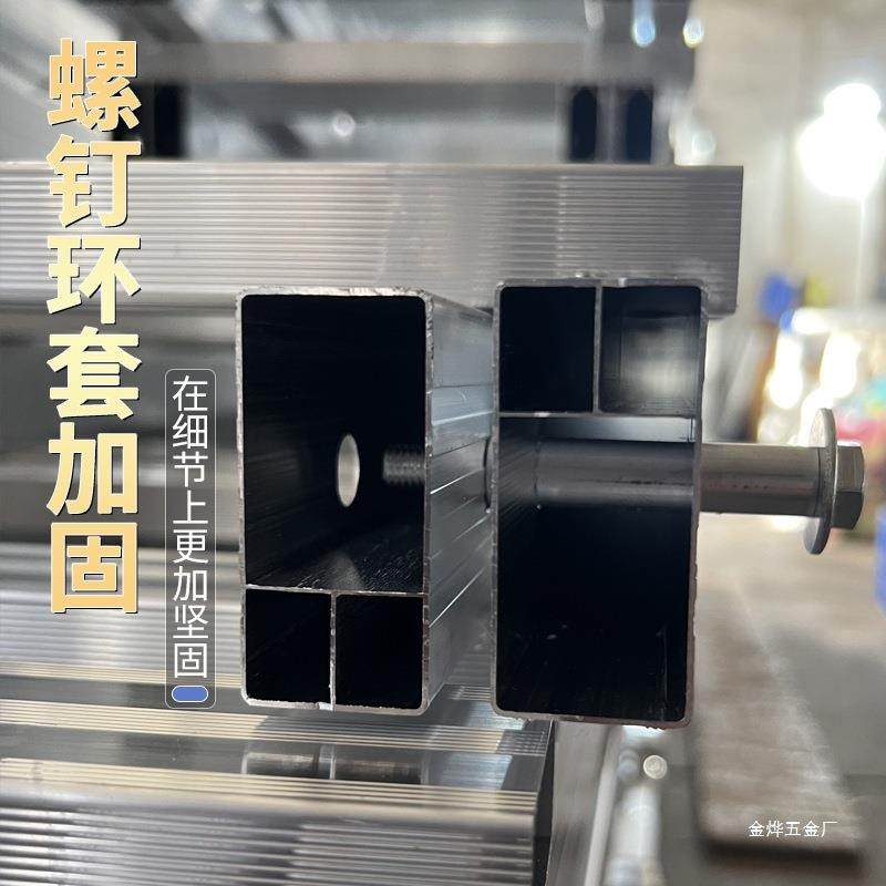 NMH焊接铝梯行走梯铝装焊梯可移动梯工地梯子修家用厚人字子梯加