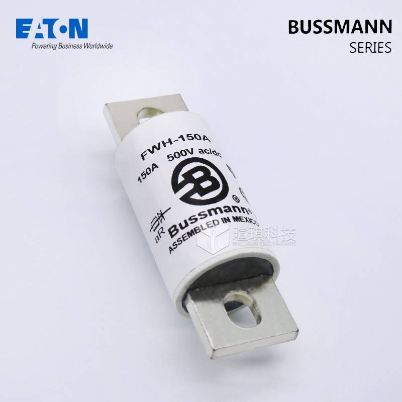 bussmann巴斯曼熔断器FWH-50A 陶瓷低压熔断器500V汽车快速熔断器