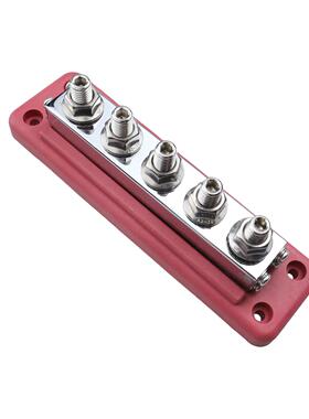 新房车游艇排600A款大电流汇流10直流排5路接线M螺柱300v交流XVP