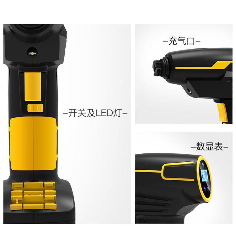 车载充携气泵气车用打小轿汽车便式电动智能多功819能轮胎冲气筒