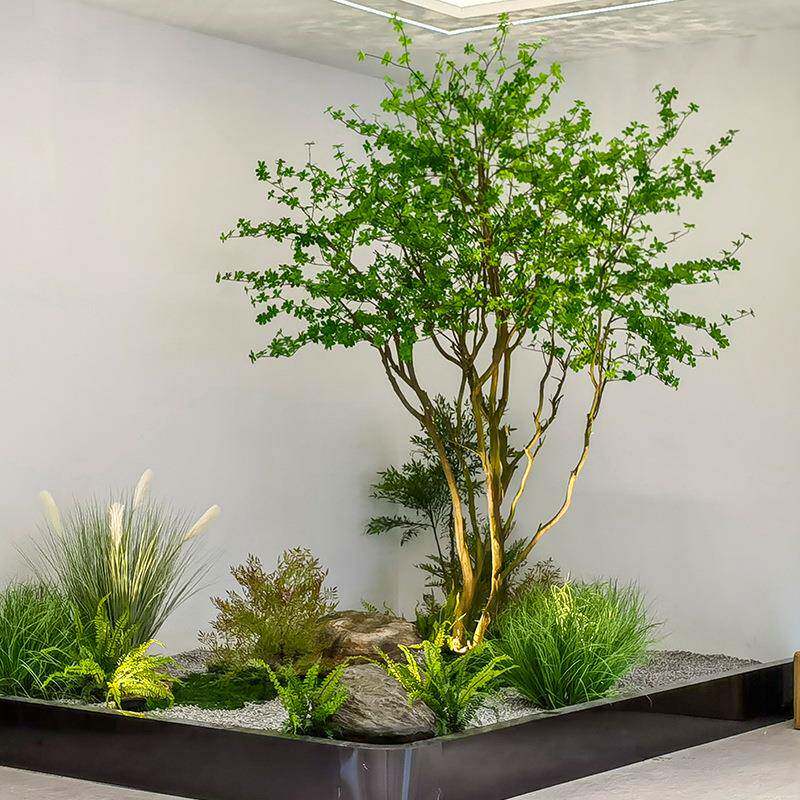 真吊树绿植造景NOP树门店钟仿真绿植商场橱厅窗酒店展网红仿吊钟