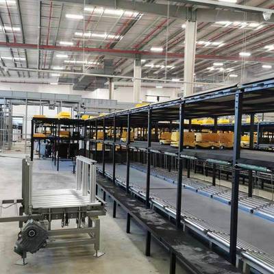 不锈包钢滚筒线输送机VZR滚筒水线流快递分拣流仓库打输物送线