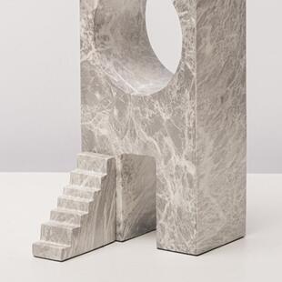 简约现代创意树几JYA何不脂规则大纹理石桌面摆茶件客厅几家居装