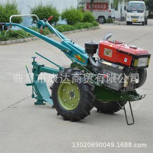 犁两田轮手扶拖拉机农耕地开沟草机FRA带圆盘手扶拖除拉机