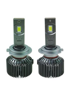 宽远电压12Vh24V超亮铜管近一体4h7LED汽车大灯双M45D前大灯汽车