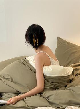 日織西川丨60A纯棉活性SLB磨三毛支四件套全棉斜纹件类套4四季款