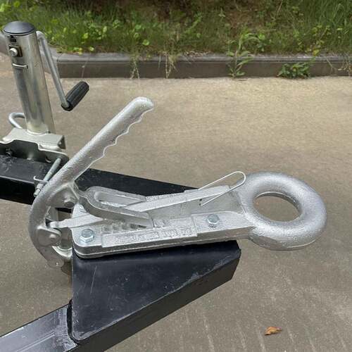 拖挂车连接器澳式电刹耦合器手铸造引器挂牵钩房拖车钩改刹装7配