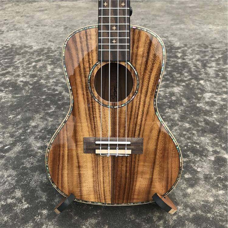 厂YFK家直销23寸Ukulele里相思木实木全单尤克里光SS6-24亮小吉他